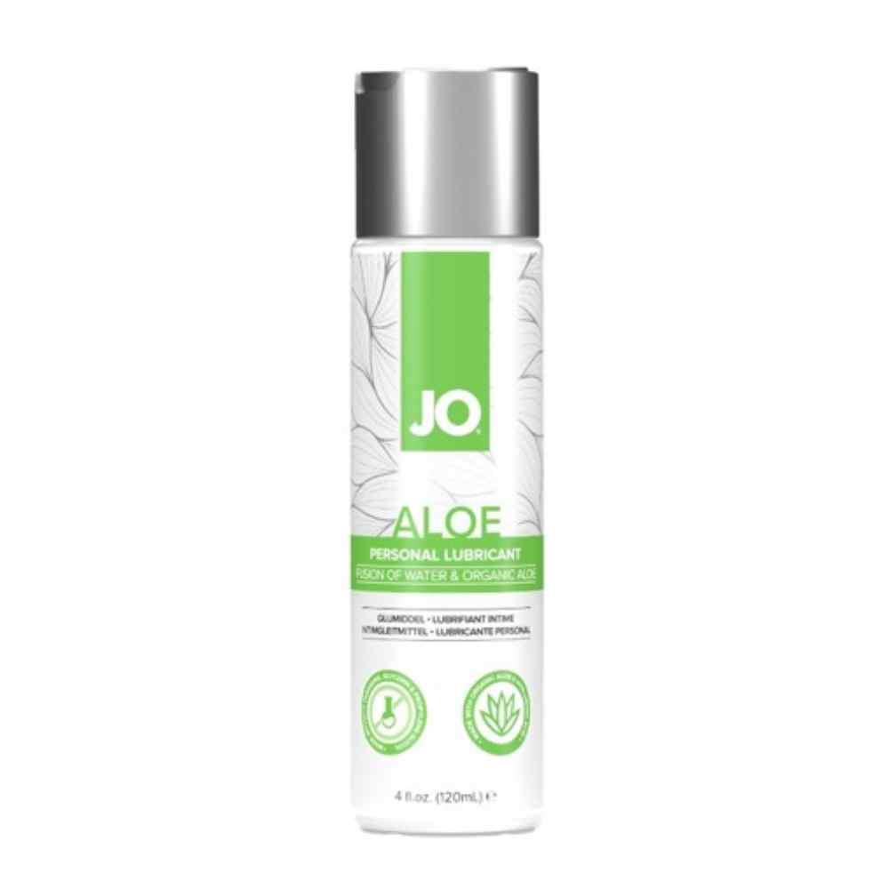 System JO Aloe – vandens pagrindo lubrikantas su alavijais (120 ml)