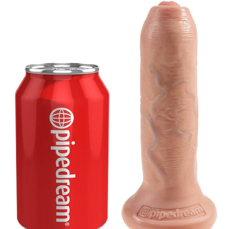King Cock – neapipjaustytas realistinis dildo (6 colių)