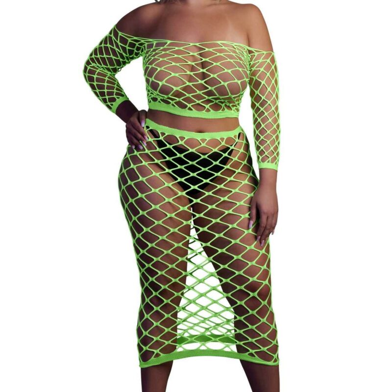 Gundantis erotinis komplektas (plius dydis)