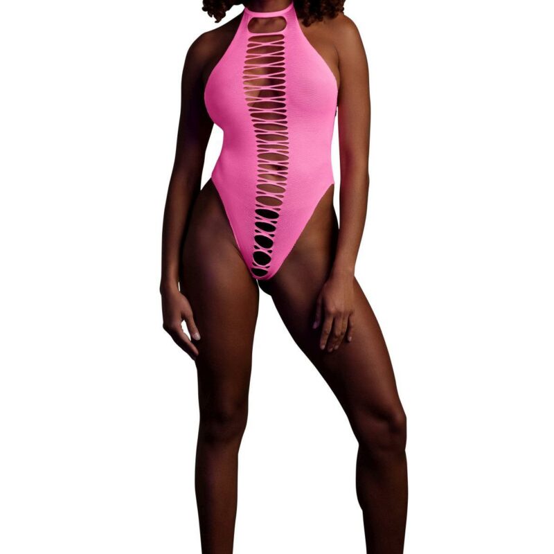 Gundantis glaustinukas (bodis) (rožinis) (XS/XL)