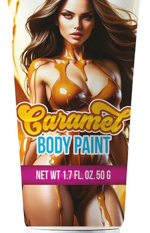 Valgomi kūno dažai (Karamelė, 50 ml)
