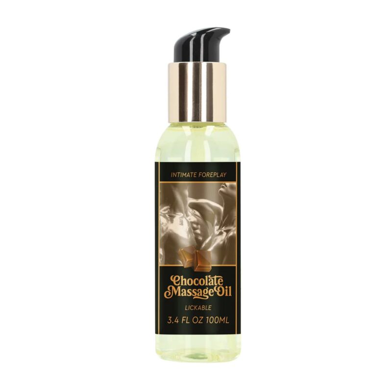 Masažo aliejus (šokolado aromatas, 100 ml)