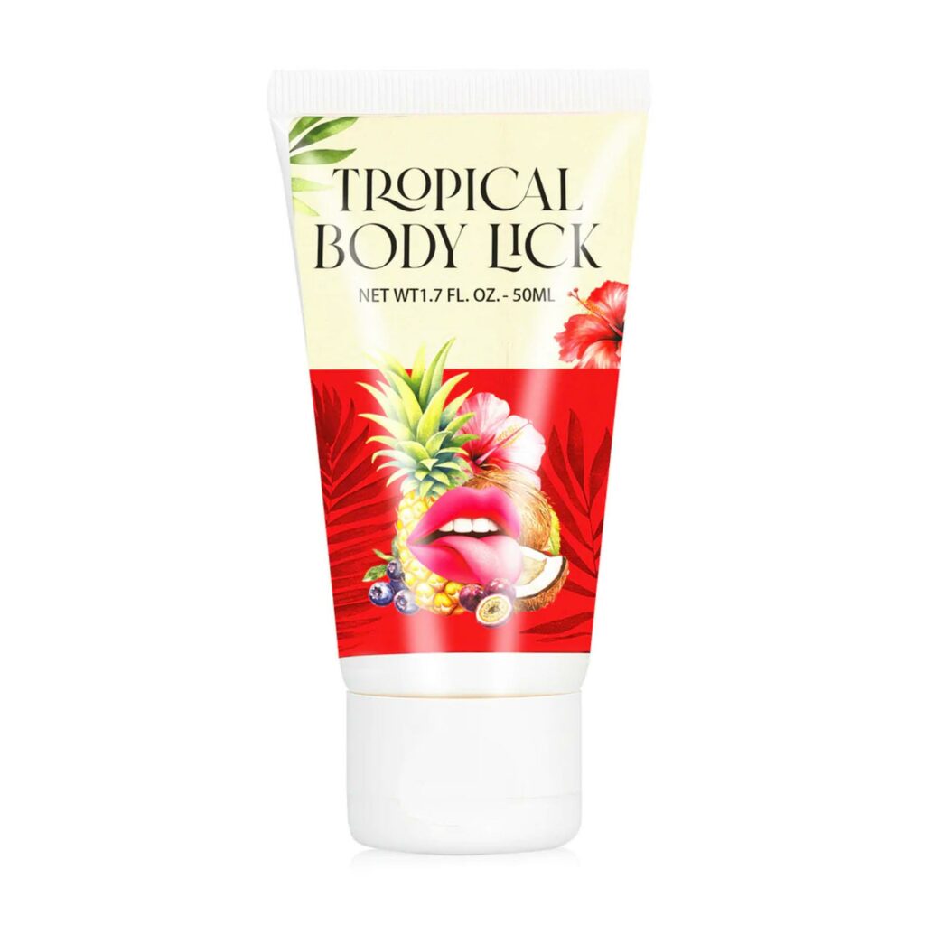 Valgomas lubrikantas (tropinis skonis, 50 ml)