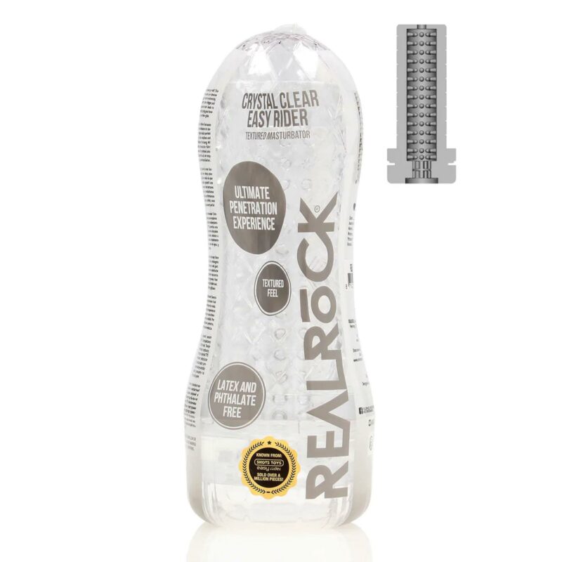 Easy Rider – realistinis masturbatorius vyrams (skaidrus)