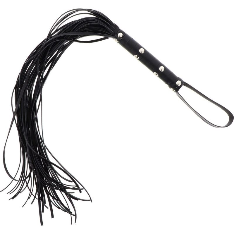 BDSM rykštė stimuliacijai (juodas)