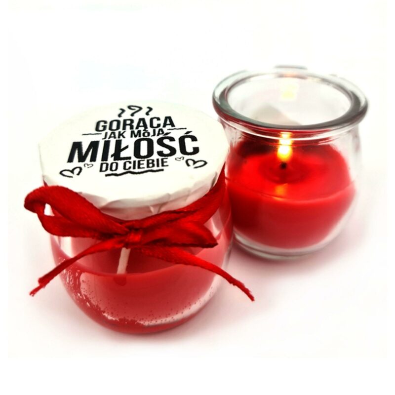 Aromaterapinė žvakė „Karšta meilė“