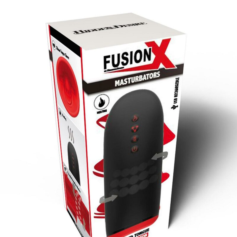 Fusion X – masturbatorius su liežuvio imitacija