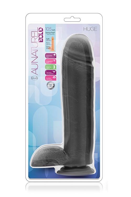 Au Naturel Bold – milžiniškas realistinis dildo (26 cm) (kūno spalvos)