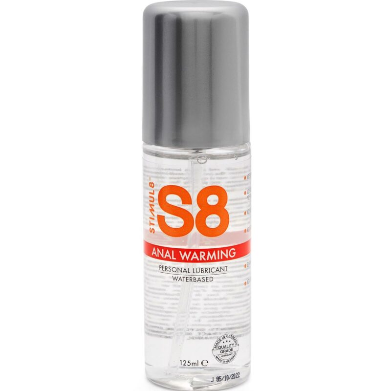 S8 Warming Anal – šildantis analinis lubrikantas (125 ml)